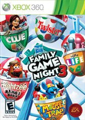 Hasbro Family Game Night 3 (Xbox 360) Pre-Owned: Game, Manual, and Case