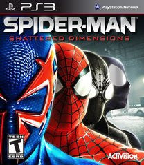 Spider-Man: Shattered Dimensions (Playstation 3) Pre-Owned: Game, Manual, and Case
