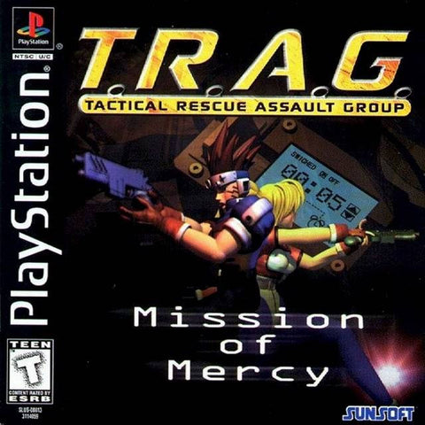 TRAG Mission of Mercy (Playstation 1) Pre-Owned: Game, Manual, and Case