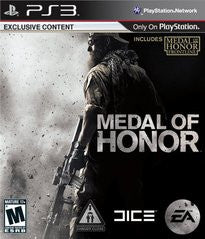 Medal of Honor (Playstation 3) Pre-Owned: Game, Manual, and Case