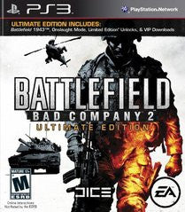 Battlefield: Bad Company 2 Ultimate Edition (Playstation 3) Pre-Owned: Game, Manual, and Case