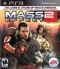 Mass Effect 2 (Playstation 3) Pre-Owned: Game, Manual, and Case