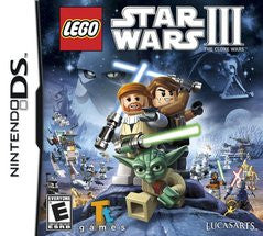 LEGO Star Wars III: The Clone Wars (Nintendo DS) Pre-Owned: Game, Manual, and Case