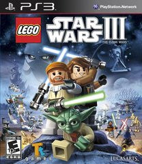 LEGO Star Wars III: The Clone Wars (Playstation 3 / PS3) Pre-Owned: Game, Manual, and Case
