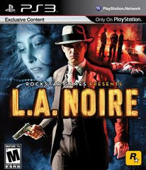 L.A. Noire (Playstation 3 / PS3) Pre-Owned: Game, Manual, and Case