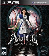 Alice: Madness Returns (Playstation 3) Pre-Owned: Game, Manual, and Case