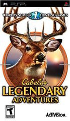 Cabela's Legendary Adventures (Playstation Portable / PSP) Pre-Owned: Game, Manual, and Case