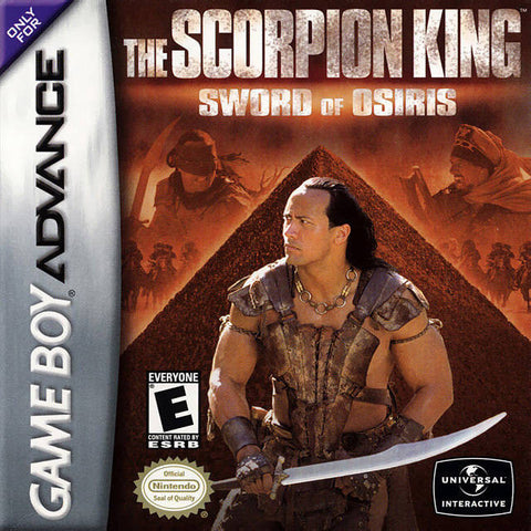 The Scorpion King: Sword of Osiris (Nintendo Game Boy Advance) Pre-Owned: Cartridge Only