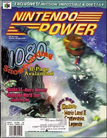 Issue: March / Vol 106 (Nintendo Power Magazine) Pre-Owned: Complete - Bagged & Boarded