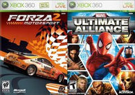 Marvel Ultimate Alliance & Forza 2 (Xbox 360) Pre-Owned: Game, Manual, and Case