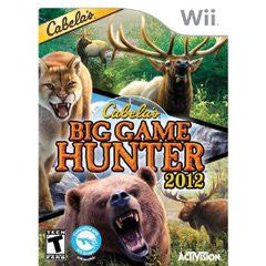 Cabela's Big Game Hunter 2012 (Nintendo Wii) Pre-Owned: Game and Case