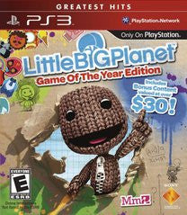 ittleBigPlanet - Game of the Year Edition (Playstation 3) Pre-Owned: Game, Manual, and Case