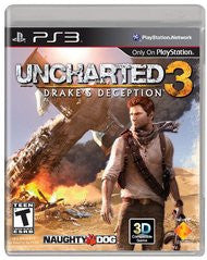 Uncharted 3: Drake's Deception (Playstation 3 / PS3) Pre-Owned: Game, Manual, and Case