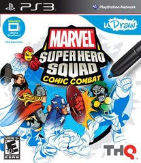 uDraw Marvel Super Hero Squad: Comic Combat (Playstation 3) Pre-Owned: Game, Manual, and Case