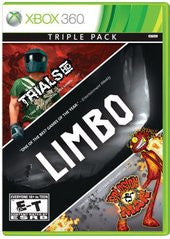 Triple Pack: Limbo, Trials HD, Splosion Man (Xbox 360) NEW