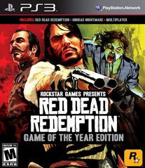 Red Dead Redemption: Game of the Year Edition (Playstation 3 / PS3) Pre-Owned: Game, Manual, and Case