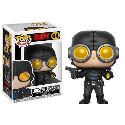 POP! Comics #04: Hellboy - Lobster Johnson (Funko POP!) Figure and Box w/ Protector