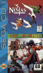 3 Ninjas Kick Back / Hook (Sega CD) Pre-Owned: Games, Manuals, and Case