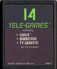 Chase (14 Tele-Games) 99807 (Atari 2600) Pre-Owned: Cartridge Only