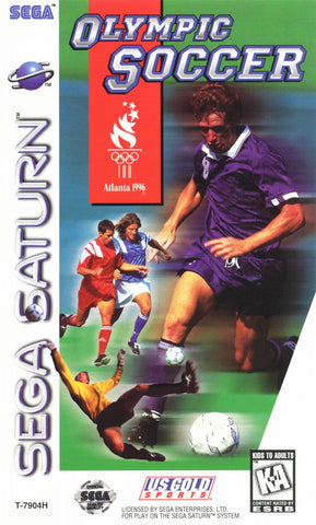 Olympic Soccer (Sega Saturn) Pre-Owned: Game, Manual, and Case