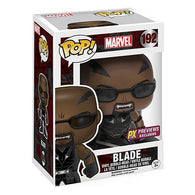 POP! Marvel #192: Blade (PX Previews Exclusive) (Funko POP! Bobble-Head) Figure and Box w/ Protector