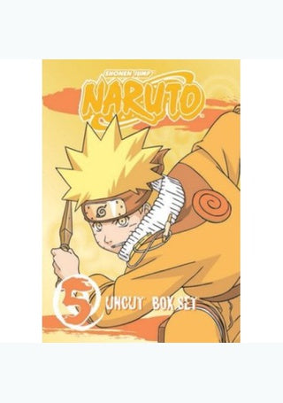 Naruto: Uncut Box Set Volume 5 (DVD) Pre-Owned