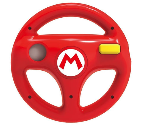 Official Wii Racing Wheel Controller Peripheral - Mario Edition: Red and Blue (Nintendo) Pre-Owned