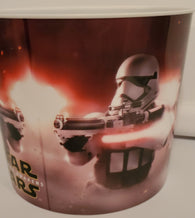 Star Wars The Force Awakens - Plastic Popcorn Bucket (Stormtroopers) - Lucas Film Promo 2015 (Pre-Owned)