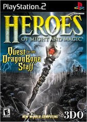 Heroes of Might and Magic: Quest for the Dragon Bone Staff (Playstation 2) Pre-Owned: Game, Manual, and Case