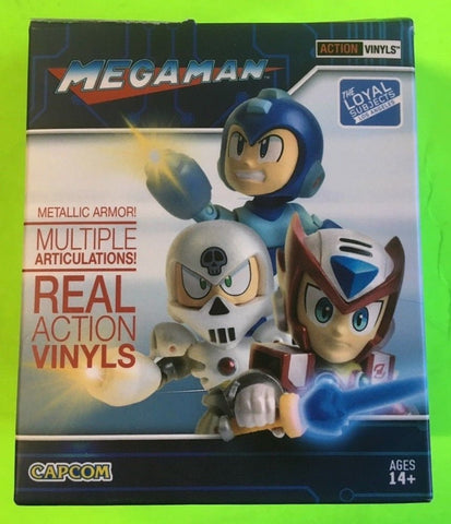 Mega Man: Metallic Armor Action Vinyls - Mystery Mini - (The Loyal Subjects) NEW