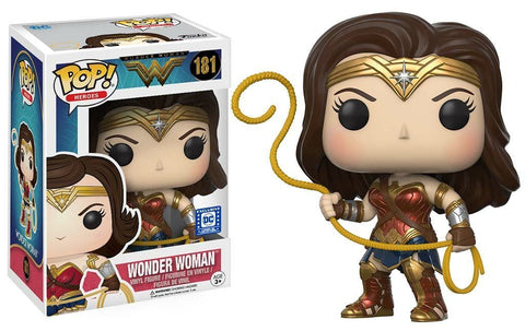 POP! Heroes #181: Wonder Woman (DC Legion of Collectors Exclusive) (Funko POP!) Figure and Box w/ Protector