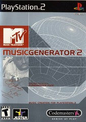 MTV Music Generator 2 (Playstation 2 / PS2) Pre-Owned: Game, Manual, and Case