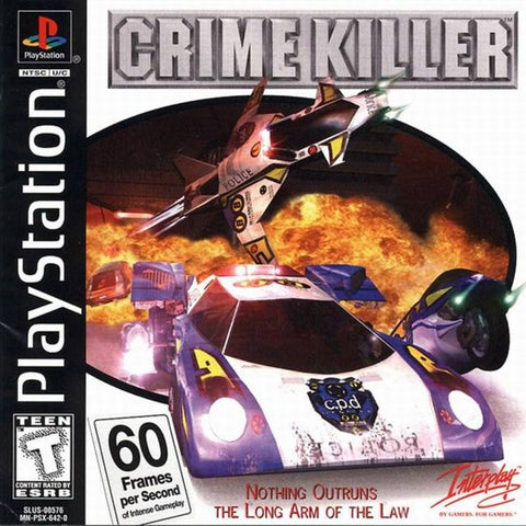 Crime Killer (Playstation 1) Pre-Owned: Game, Manual, and Case