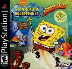 SpongeBob SquarePants: SuperSponge (Playstation 1) Pre-Owned: Game, Manual, and Case