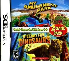 My Amusement Park & Digging For Dinosaurs (Nintendo DS) Pre-Owned