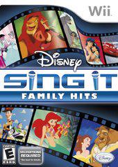 Disney Sing It: Family Hits (Game Only) (Nintendo Wii) Pre-Owned