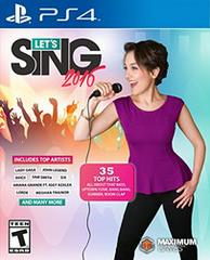 Let's Sing 2016 (Playstation 4) Pre-Owned