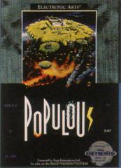 Populous (Sega Genesis) Pre-Owned: Cartridge, Manual, and Box