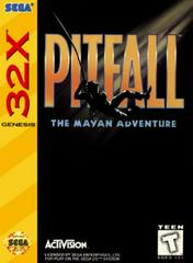 Pitfall: The Mayan Adventure (Sega 32X) Pre-Owned: Cartridge, Manual, and Box