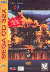 Supreme Warrior (Sega CD 32X) Pre-Owned: Game, Manual, and Box