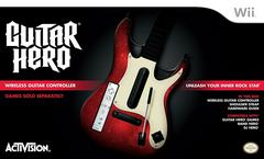 Guitar Hero 5 - Wireless Controller [Red & White] (Nintendo Wii) Pre-Owned