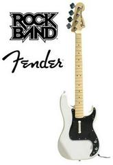 Rock Band Fender Precision Bass Guitar - Wireless Controller [Black and White] (Xbox 360) Pre-Owned
