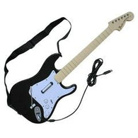 Rock Band Fender Stratocaster Guitar - Wired Controller [Black and White] (Xbox 360) Pre-Owned (STORE PICK UP ONLY)