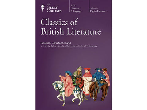 The Great Courses: Literature and Language - Classics of British Literature - Volume 1 ONLY (Audio CD) Pre-Owned