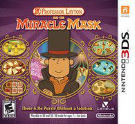 Professor Layton And The Miracle Mask (Nintendo 3DS) Pre-Owned