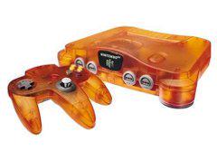 Funtastic Fire Orange System w/ Official Fire Orange Controller + Expansion Pak (Nintendo 64) Pre-Owned