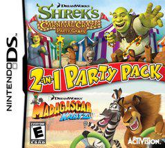 Shrek's Carnival Craze & Madagascar Kartz (Nintendo DS) Pre-Owned
