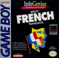 Berlitz French Translator (Nintendo Game Boy) Pre-Owned: Cartridge Only