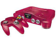 Funtastic Watermelon Red System w/ Official Watermelon Red Controller + Expansion Pak (Nintendo 64) Pre-Owned