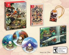 Sakuna: Of Rice And Ruin [Divine Edition] (Nintendo Switch) Pre-Owned w/ Game + Manual + Case + 3 Disc Soundtrack + 128 Page Artbook + Cloth Omamori Charm + Box